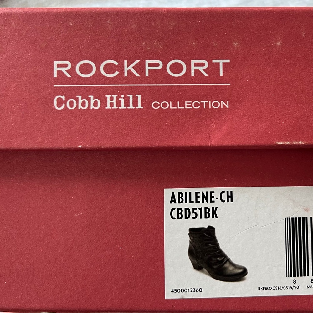 Rockport Cobb Hill Boot 9 1/2 wide